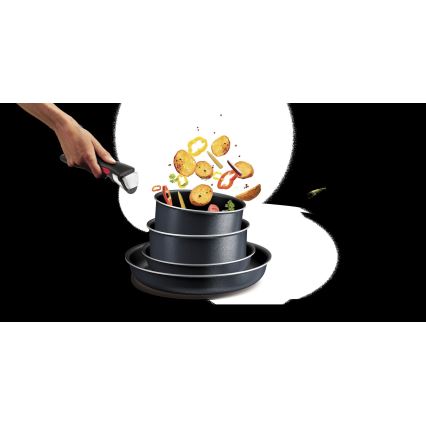 Tefal - 5-delars kastrullset INGENIO SO LIGHT
