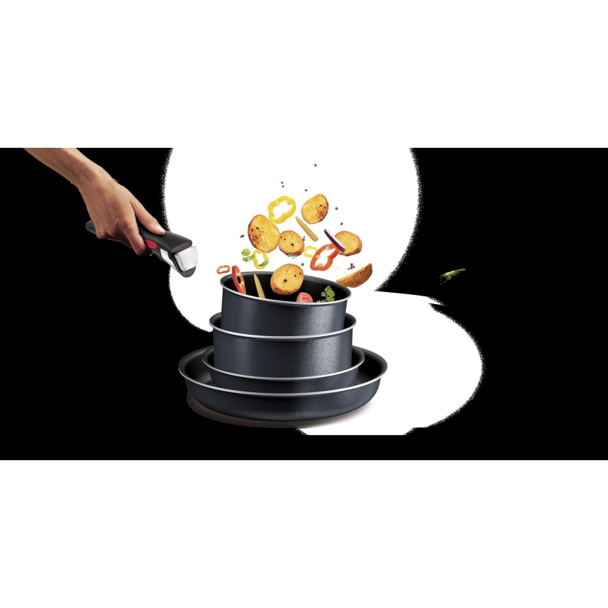 Tefal - 5-delars kastrullset INGENIO SO LIGHT
