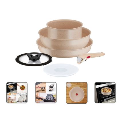 Tefal - 6-delars kokkärlset INGENIO DELIGHT