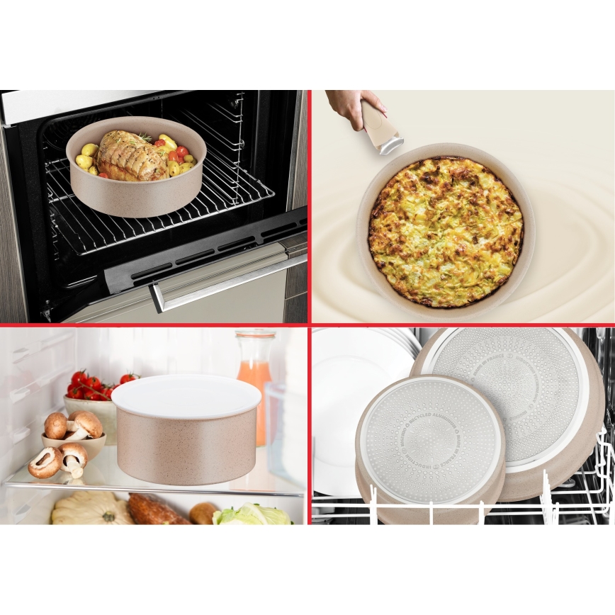 Tefal - 8-delars kokkärlset INGENIO DELIGHT