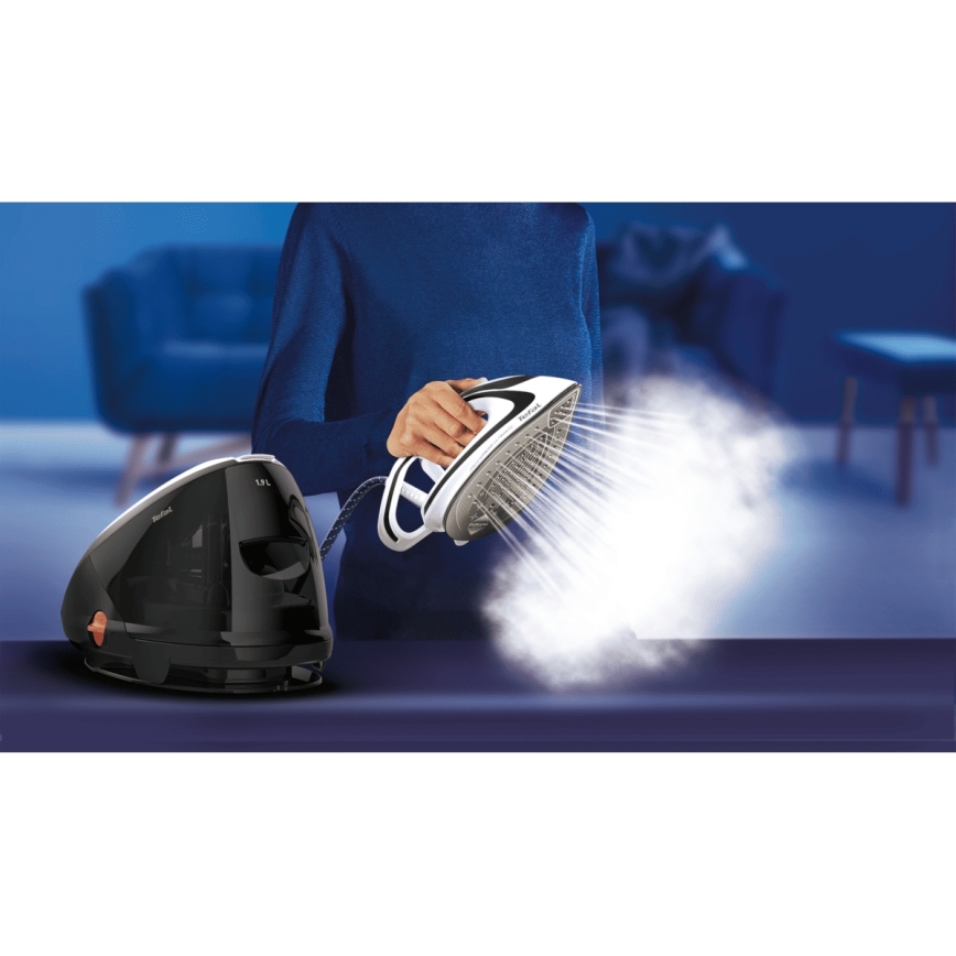 Tefal - ånggenerator EXPREEE ULTIMATE 2600W/230V svart/vit