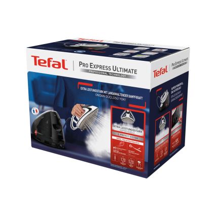 Tefal - ånggenerator EXPREEE ULTIMATE 2600W/230V svart/vit