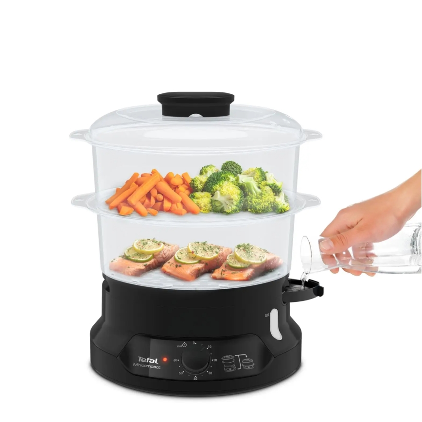 Tefal - Ånggryta 6 l MINI COMPACT 800W/230V