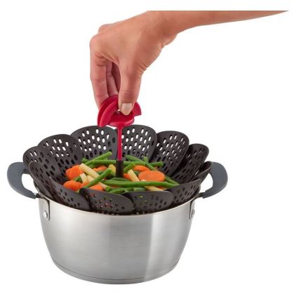 Tefal - Ångkorg INGENIO svart/röd
