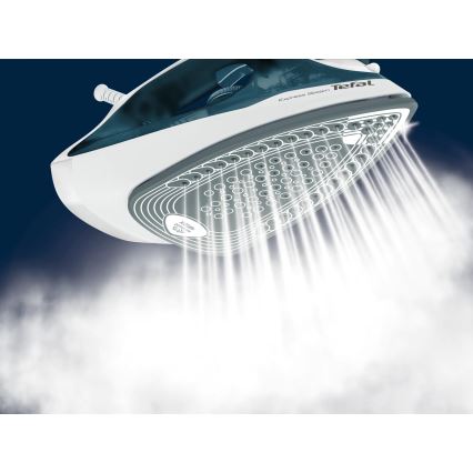 Tefal - Ångstrykjärn EXPRESS STEAM 2400W/230V turkos