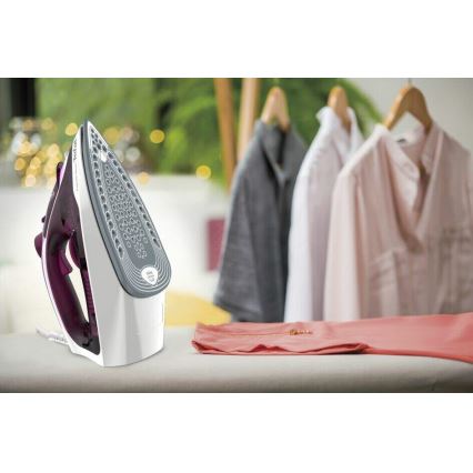 Tefal - Ångstrykjärn EXPRESS STEAM 2400W/230V vinröd