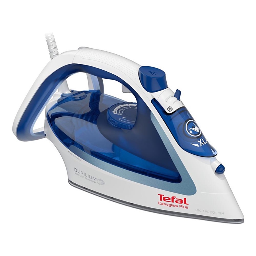 Tefal - Ångstrykjärn STEAM IRONS EASYGLISS 2500W/230V vit/blå
