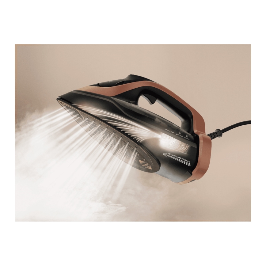 Tefal - Ångstrykjärn ULTIMATE POWER 3200W/230V koppar/svart