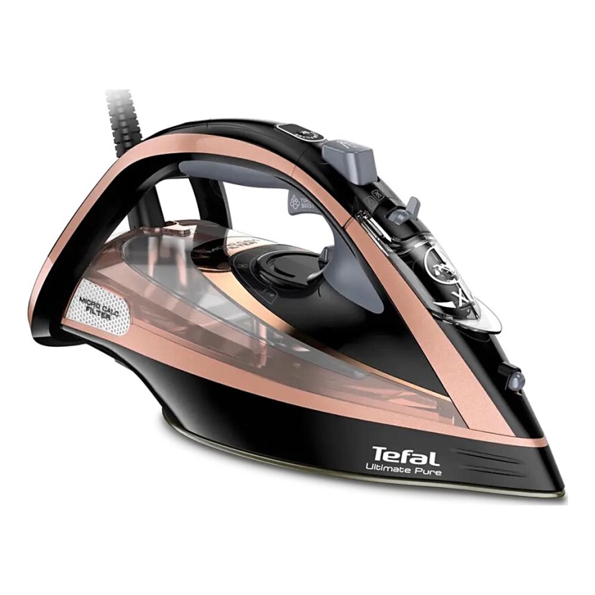 Tefal - Ångstrykjärn ULTIMATE PURE 3000W/230V koppar/svart