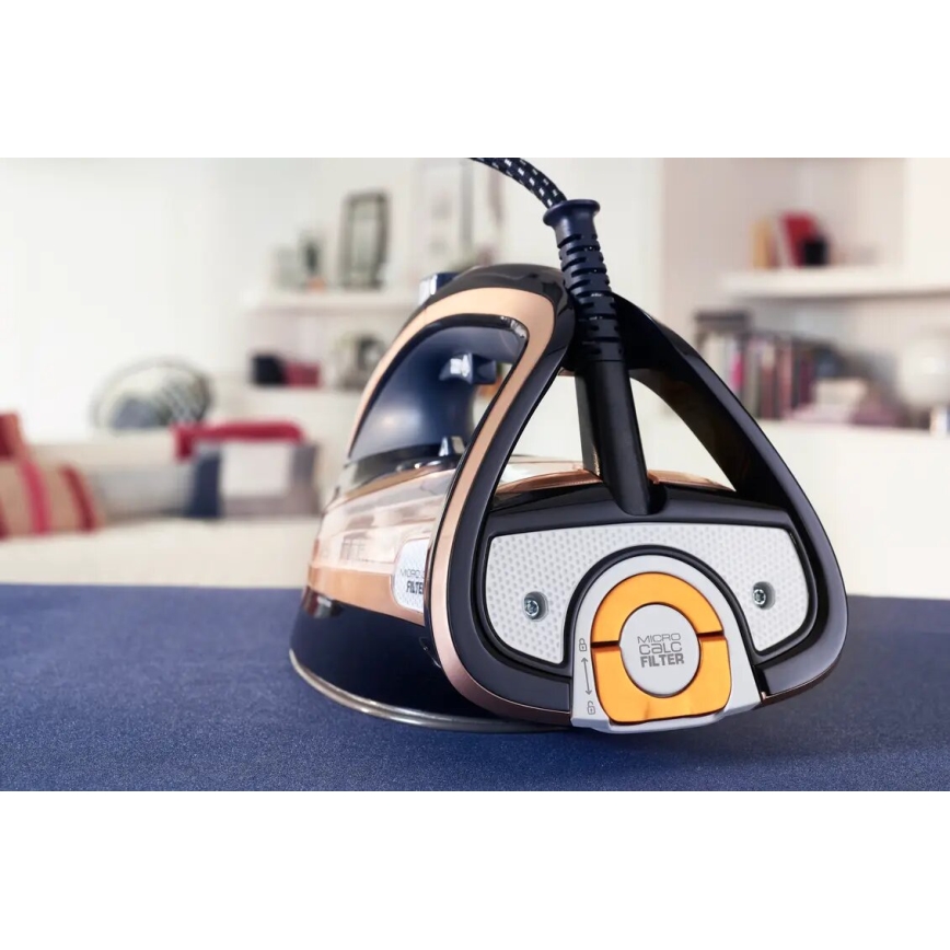 Tefal - Ångstrykjärn ULTIMATE PURE 3000W/230V koppar/svart