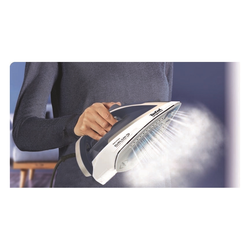 Tefal - Ångstrykjärn ULTRAGLISS PLUS 2800W/230V blå