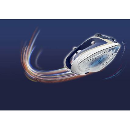 Tefal - Ångstrykjärn ULTRAGLISS PLUS 2800W/230V blå