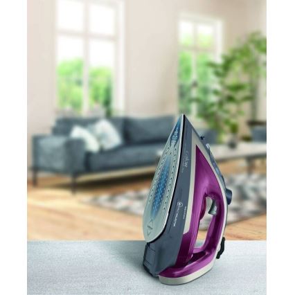 Tefal - Ångstrykjärn ULTRAGLISS PLUS 2800W/230V vinröd/grå