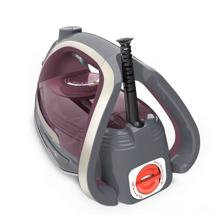 Tefal - Ångstrykjärn ULTRAGLISS PLUS 2800W/230V vinröd/grå