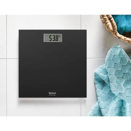 Tefal - Badrumsvåg PREMISS 1xCR2032 svart