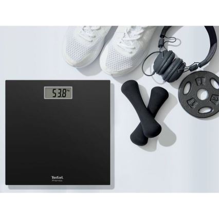 Tefal - Badrumsvåg PREMISS 1xCR2032 svart