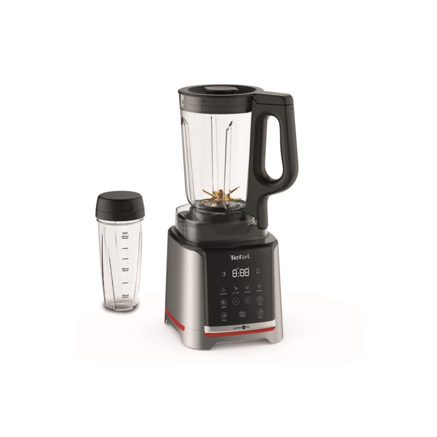 Tefal - Bordsmixer 1,7 l INFINITYMIX+ 1600W/230V svart/rostfri
