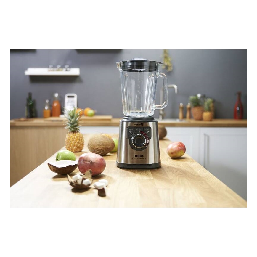 Tefal - Bordsmixer 2 l PERFECTMIX+ 1200W/230V matt krom/svart