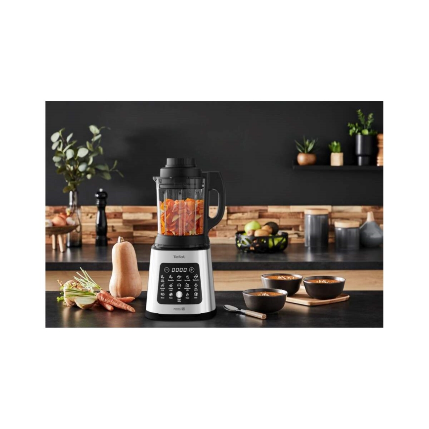 Tefal - Bordsmixer 2 l PERFECTMIX+ 1400W/230V matt krom