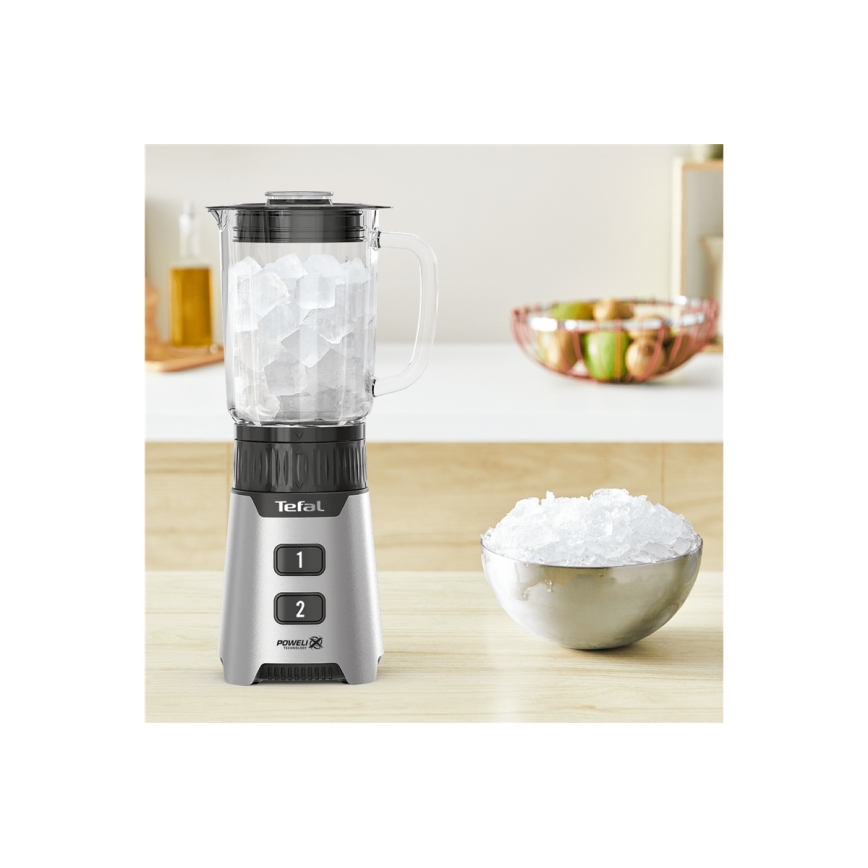 Tefal - Bordsmixer BLENDFORCE 400W/230V rostfri/svart