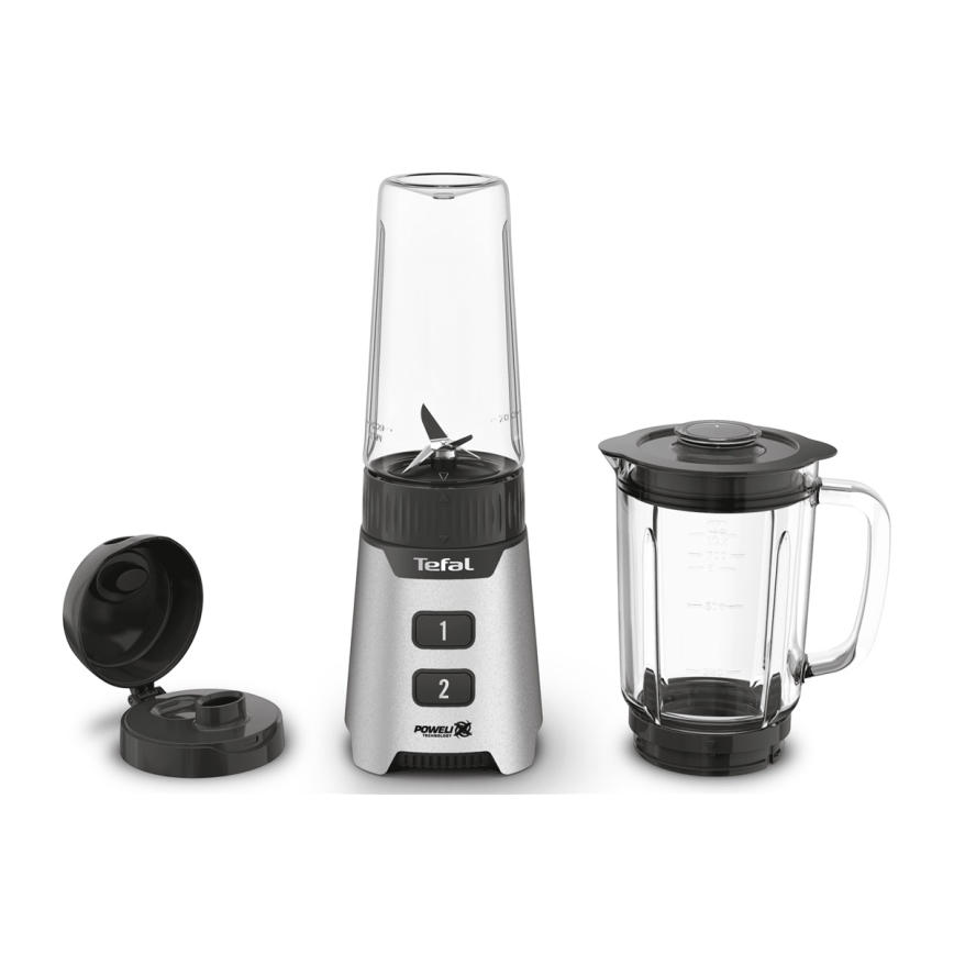 Tefal - Bordsmixer BLENDFORCE 400W/230V rostfri/svart