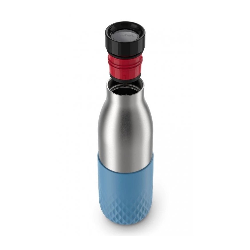 Tefal - Bottle 500 ml BLUDROP rostfri/blå