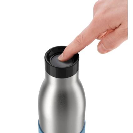 Tefal - Bottle 500 ml BLUDROP rostfri/blå