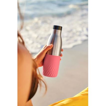 Tefal - Bottle 500 ml BLUDROP rostfri/rosa