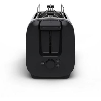 Tefal - Brödrost för två skivor SUBITO 1300W/230V svart/rostfri