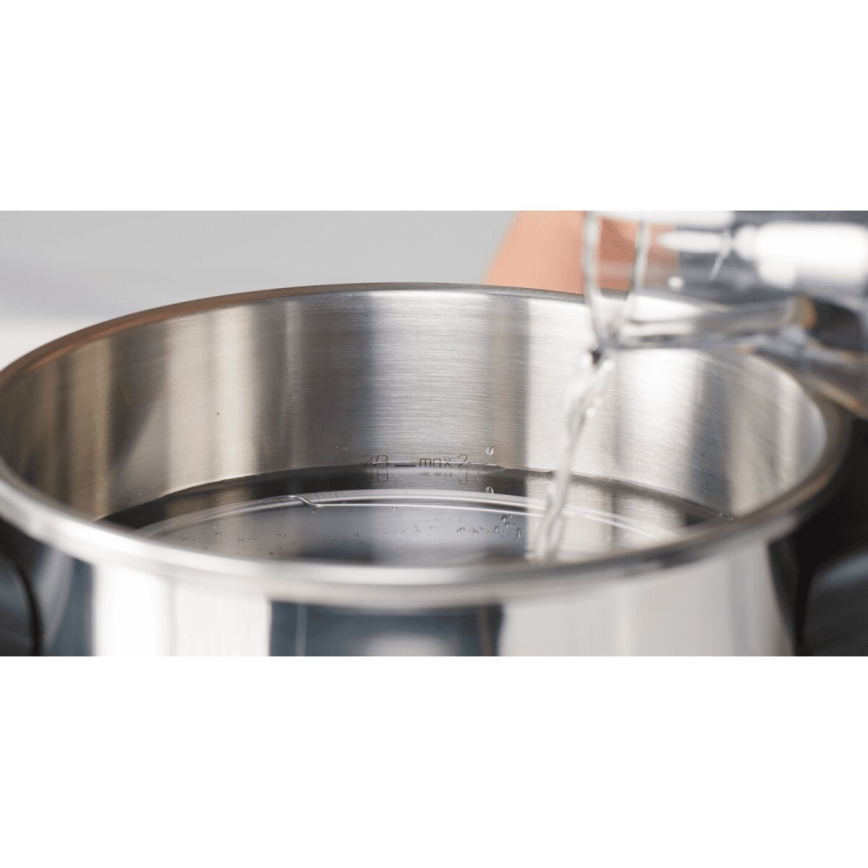 Tefal - Tryckkokare 4,5 l CLIPSO+ CHEF rostfritt stål