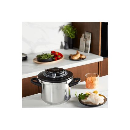Tefal - Tryckkokare 4,5 l CLIPSO+ CHEF rostfritt stål