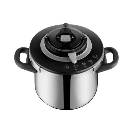 Tefal - Tryckkokare 8 l CLIPSO+ CHEF rostfritt stål