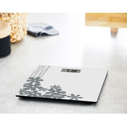 Tefal - Digital personlig våg PREMISS 1xCR2032 grå