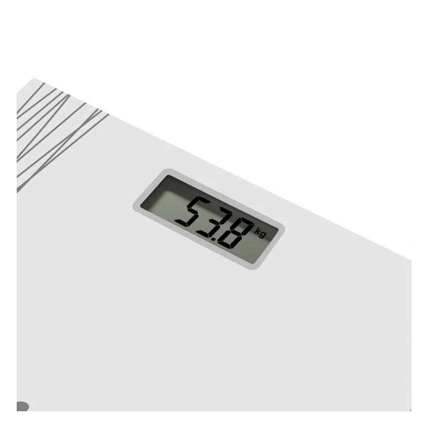 Tefal - Digital personlig våg PREMISS 1xCR2032 grå