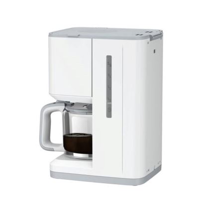 Tefal - Dropp kaffebryggare med LCD display SENSE 1000W/230V vit