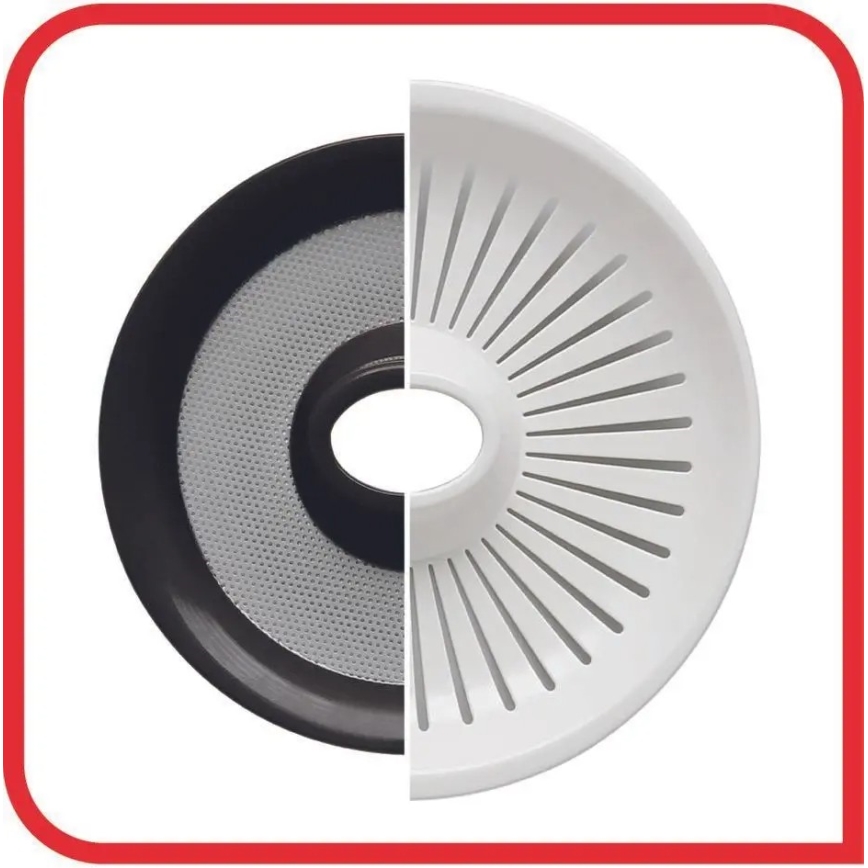 Tefal - Elektrisk citruspress VITAPRESS 0,6 l 25W/230V vit/svart