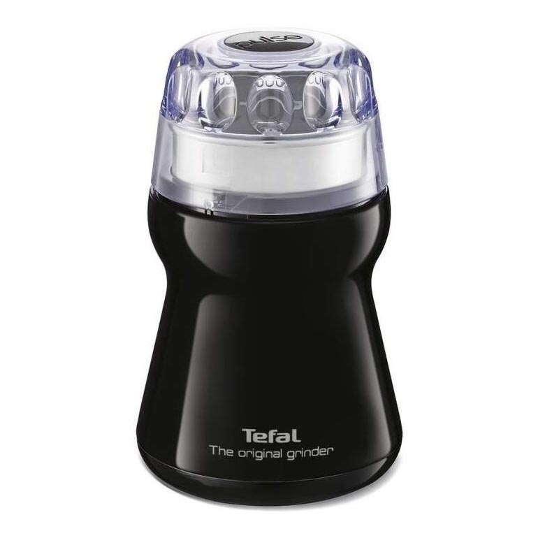 Tefal - Elektrisk kaffebönkvarn 50g 180W/230V svart