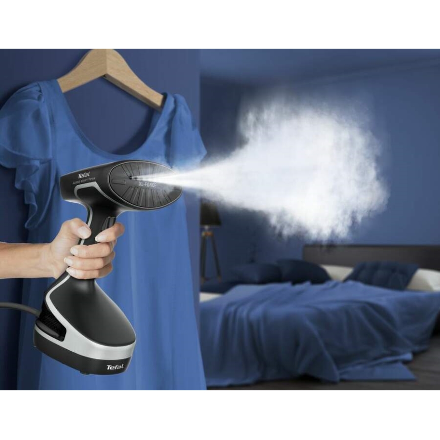 Tefal - Handhållen klädångare ACCESS STEAM FORCE 2000W/230V svart