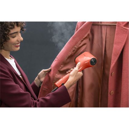 Tefal - Handhållen klädångare PURE POP 1300W/230V röd