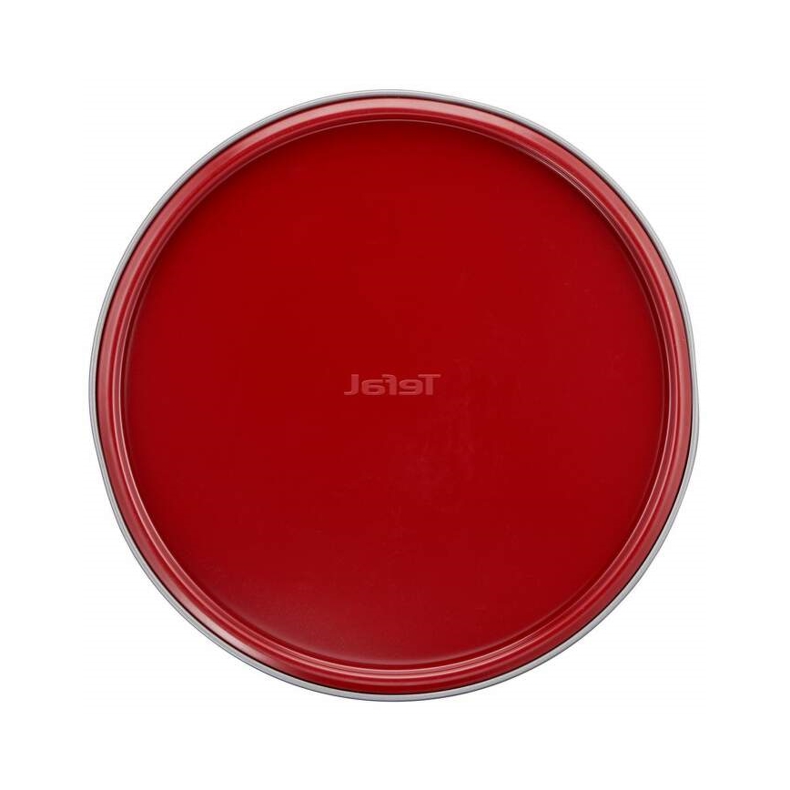 Tefal - Hopfällbar kakform DELIBAKE 27 cm röd