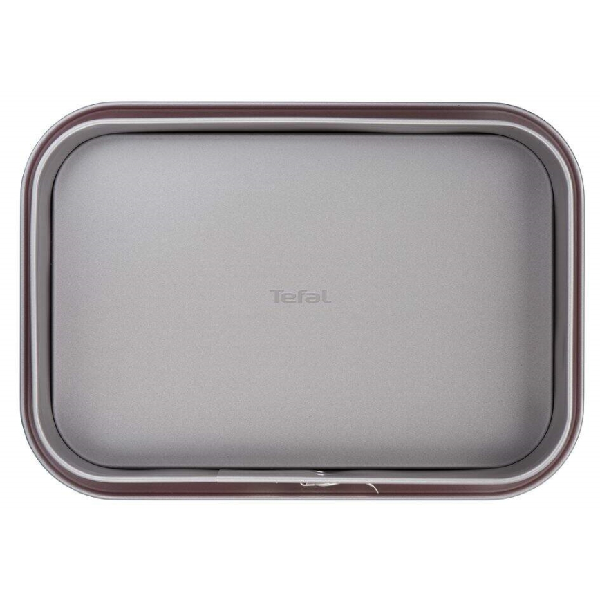 Tefal - Hopfällbar kakform DELIBAKE 36x24 cm röd