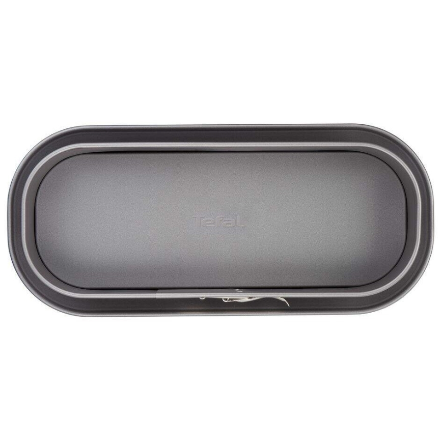 Tefal - Hopfällbar oval bakform DELIBAKE 30x11 cm röd