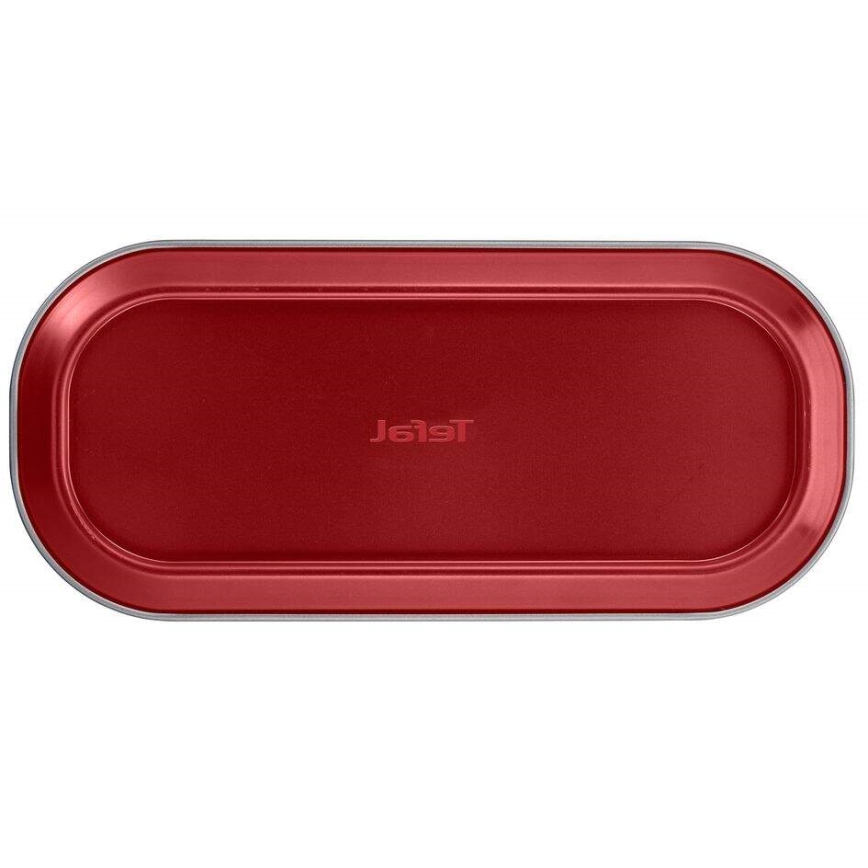 Tefal - Hopfällbar oval bakform DELIBAKE 30x11 cm röd