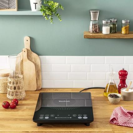 Tefal - Induktionshäll EVERYDAY SLIM 2100W/230V svart