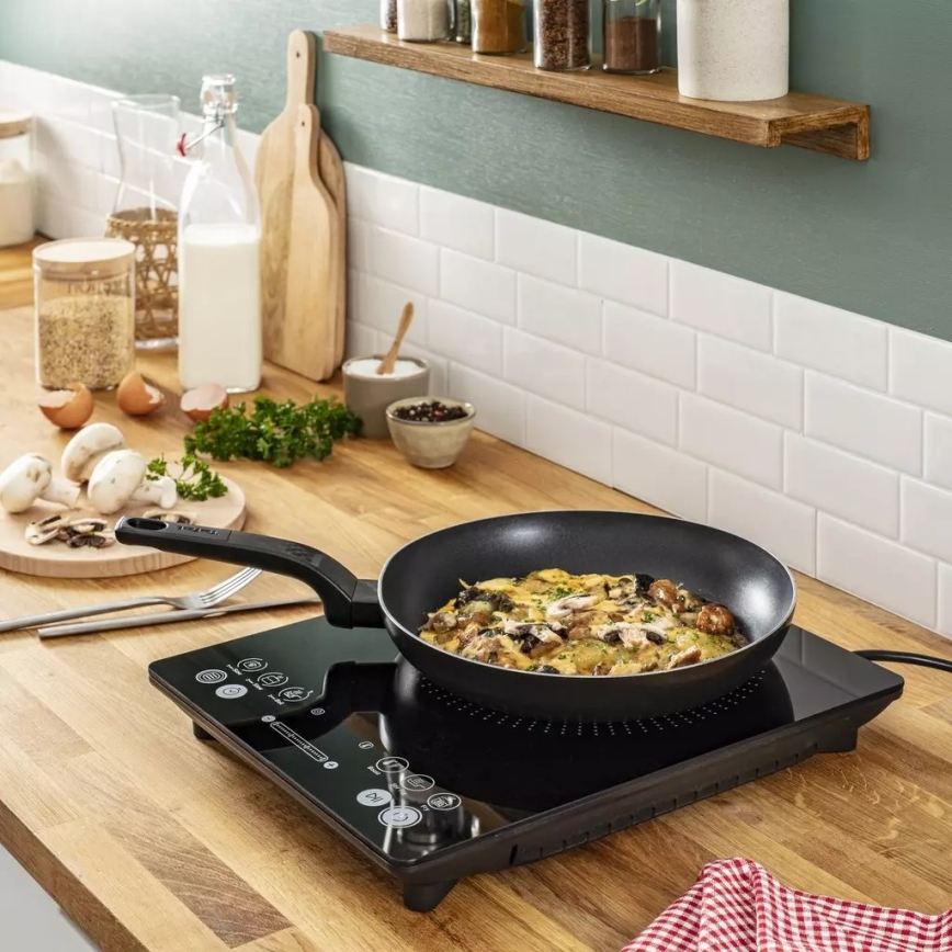 Tefal - Induktionshäll EVERYDAY SLIM 2100W/230V svart