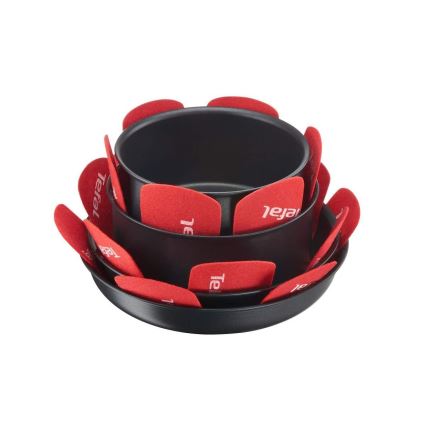 Tefal - Set med 4 redskapsdelare INGENIO röd