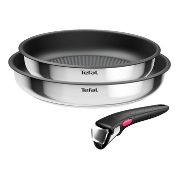 Tefal - INGENIO COOK Kokkärlset, 3 delar, rostfritt stål