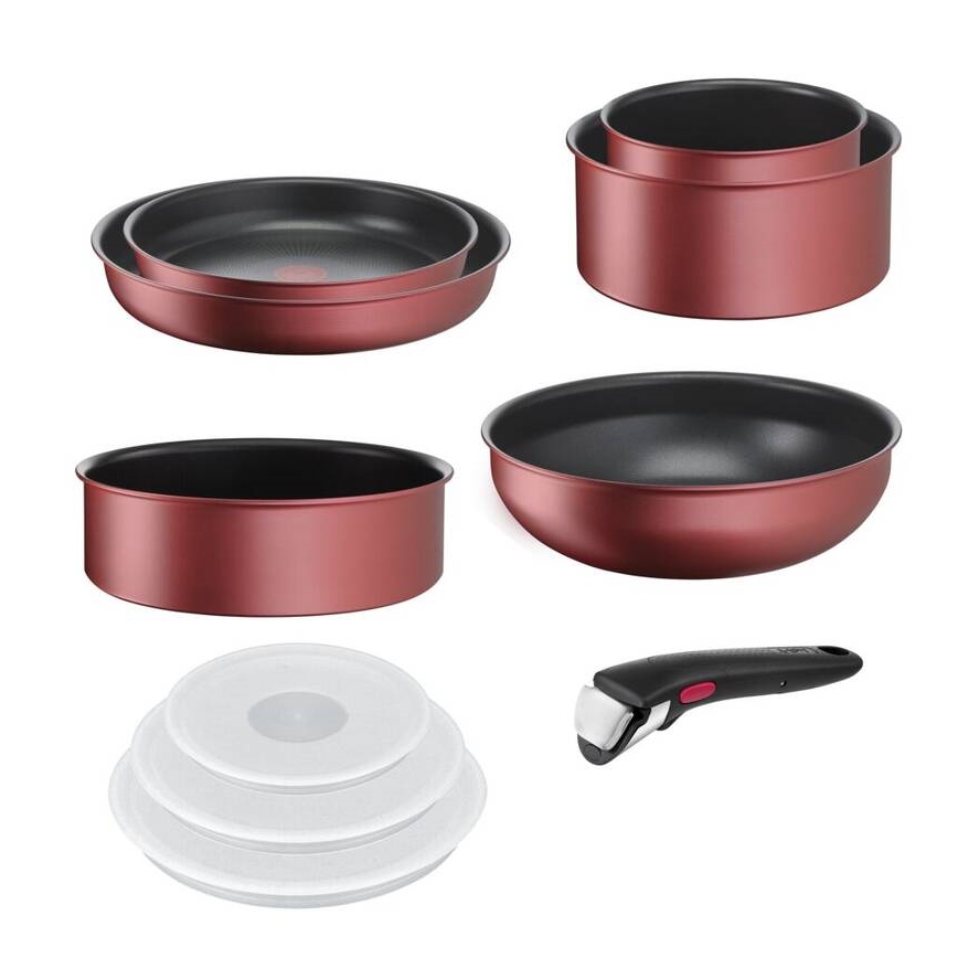 Tefal - Set med 10 delar INGENIO DAILY CHEF kopparfärgad