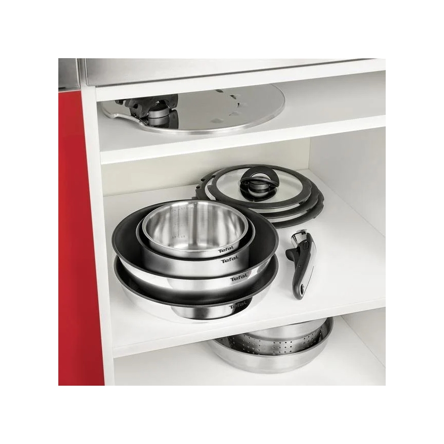 Tefal - Set med 4 delar INGENIO EMOTION rostfritt stål