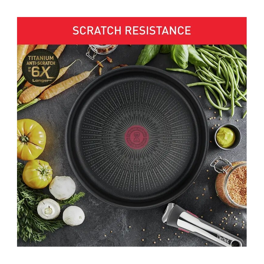 Tefal - Kokkärnset 13 delar INGENIO PREFERENCE ON rostfritt stål